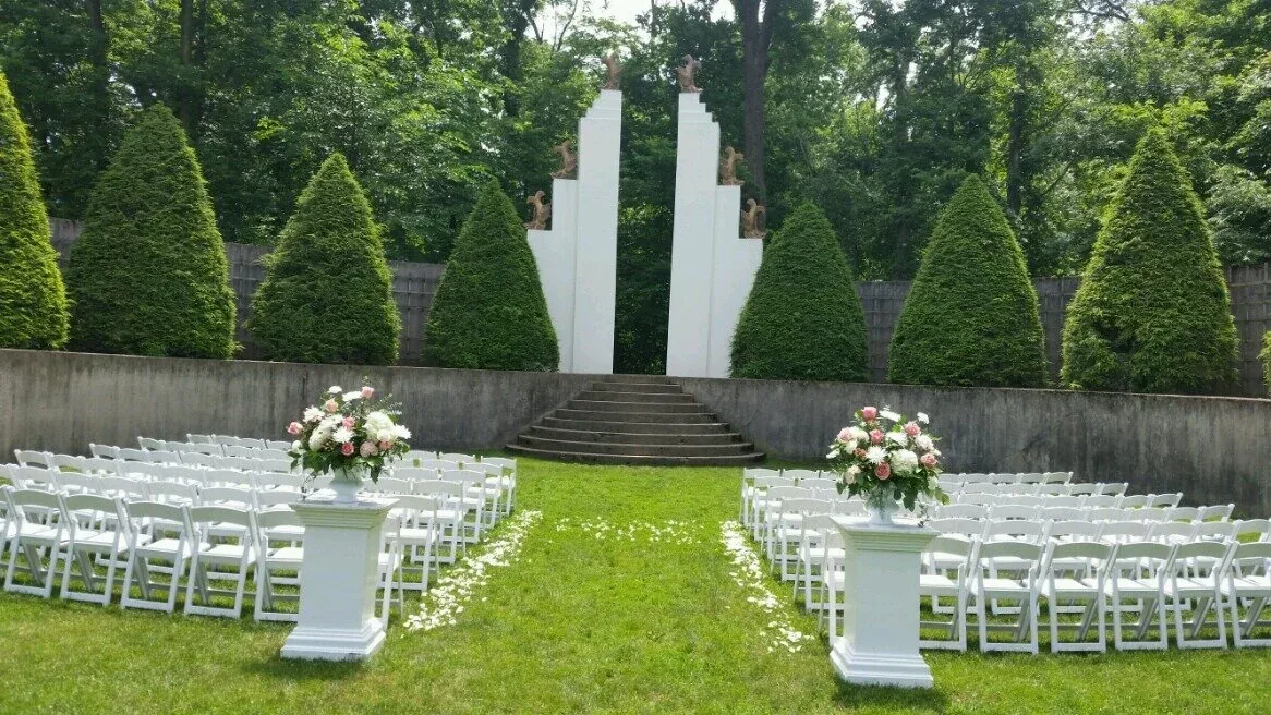 Reception Centerpieces by Abbott's Weddings